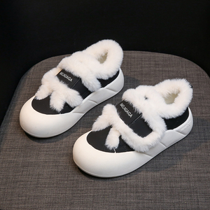 Stivali da Neve Corti Invernali 2024 per Donna, Fornitura Diretta dalla Fabbrica, Stile Leggero e Rotondo, Ballerine per Uso Esterno in Primavera - Product Image 4