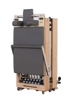 Réformateur professionnel Pilates équipement d'exercice à domicile pliable portable en bois de chêne