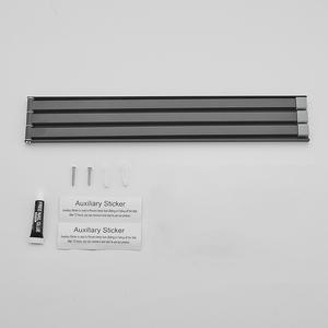 Hiện đại tự dính màu đen có thể gập lại khăn Giá xoay khăn thanh thép không gỉ gấp đường sắt khăn - Product Image 6