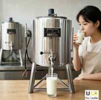 Pasteurisateur Homogénéisateur avec Pompe pour le Traitement du Lait 1000-2000W 380-480V