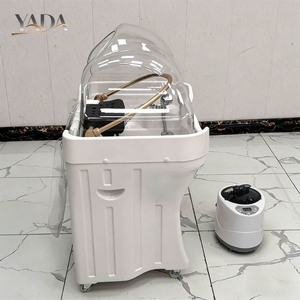 Bac à shampoing portable sans tuyauterie pour coiffeur, lavabo de lavage de dos pour barbier, équipement de salon de beauté - Product Image 3
