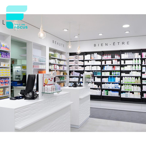 Rayons médicaux de boutique, équipement de <span class=keywords><strong>pharmacie</strong></span>, conception intérieure, panier de supermarché, conception d'étagère, nouvelle collection - Product Image 1