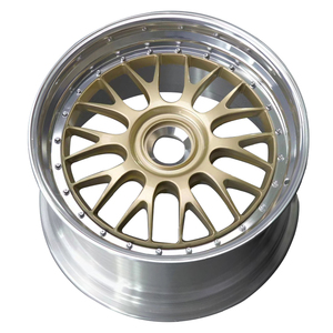 Tùy Chỉnh Màu Sắc Kích Thước 4 5 6 Lỗ Thùng Đánh Bóng Trung Tâm Vàng 15-24 Inch 2 Mảnh Giả Mạo Bánh Xe Cho Porsche 911 992 Phụ Tùng Ô Tô Vành Xe - Product Image 3