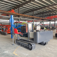Plataforma de perforación de túneles con motor diésel de bomba doble hidráulica para minería subterránea Profundidad de perforación máxima de 50m