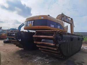 Caterpillar pour l'excavatrice amphibie de CAT 320C poids d'opération de 20 tonnes utilisé pour la vente à Changhaï - Product Image 5