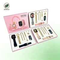 Montre connectée A58 Plus 2026, ensemble de montres 6 en 1, bracelet intelligent, montre connectée sportive A58 Plus pour femmes, A68 6 en 1