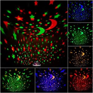 Custom <b>Star</b> Sky Projector Night Light <b>LED</b> Kids Spherical Starry Rotating Lamp With Logo - Product Image 4