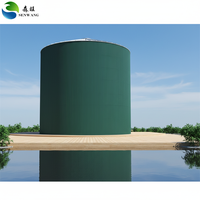 Centrale électrique au biogaz, Digesteur de biogaz automatique, Vase sous pression PLC, Pompe, Moteur, Traitement du fumier d'animaux d'élevage JCWY