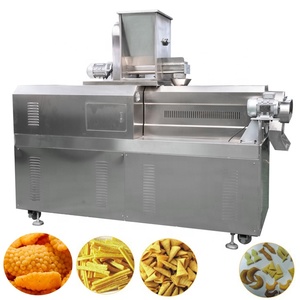 Máquina <span class=keywords><strong>Doritos</strong></span> Fritos Verificada Capacidad de <span class=keywords><strong>200</strong></span> kg/h Proveedor de Extrusora de Doble Tornillo para Aperitivos Triangulares Fritos - Product Image 3