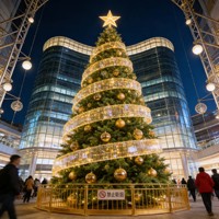 Maßgefertigter PVC PE Outdoor Künstlicher Weihnachtsbaum für Feiertagsdekoration Großhandel OEM ODM Fabrik
