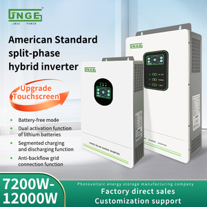 Vente directe usine – Onduleur solaire hybride biphasé à double sortie 110V 220V 120V 240VAC 7.2KW 12KW MPPT JN-HK48120-220-500S-B 11KW - Product Image 6