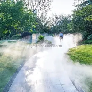 Fonte de névoa exterior maravilhosamente iluminada com água de venda direta