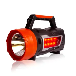 Rechargeable Spotlight Super Bright Led Tactical Flashlight Hight Lumens Spot Light Waterproof Handheld Searchlight Torchlight