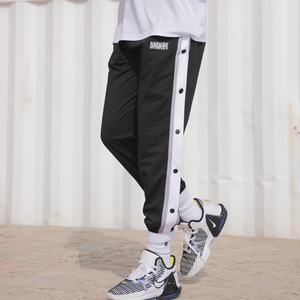 <span class=keywords><strong>Pantaloni</strong></span> Sportivi da Uomo con Logo Personalizzato, <span class=keywords><strong>Bottoni</strong></span> per Facile Rimozione, Vita Elastica per Sport, Fitness e Allenamento - Product Image 2