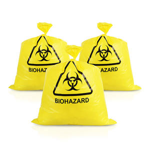 Vietnam Lab Disposable Biohazard Bags PP PE Adhesive Garbage Bags Yellow Medical Autoclave Bags Factory Manufacturing - Product Image 3