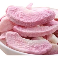 Fabriek Direct Groothandel 100% Natuurlijke Vruchten Gevriesdroogde Perzik Roze