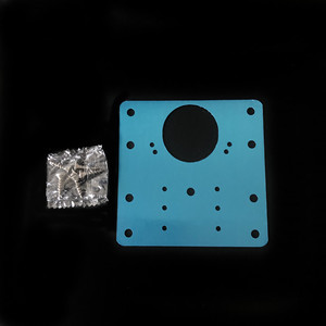 Plaque de réparation en acier inoxydable pour charnière, accessoire de fixation pour porte d'armoire - Product Image 2