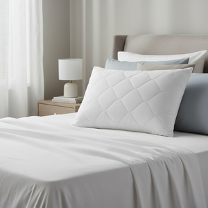 Varol Modern Quilted Silicone <b>Pillow</b> 50x70cm Quality Geometric Pattern Cooling for Healthy Sleeping Customizable for <b>Bed</b> Hotels - Product Image 3