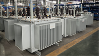Transformateur de distribution triphasé 1000 kVA avec changeur de tension 20 kV/480 V MT HT