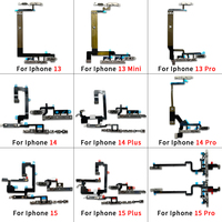 Volume d'alimentation mobile Flex pour iPhone 15 14 13 12 Mini 11 Pro 8 7 Plus X XR XS MAX Volume On Off Bouton Flex Pièce de réparation en gros