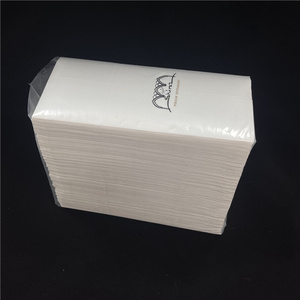 Chine <span class=keywords><strong>Pas</strong></span> <span class=keywords><strong>Cher</strong></span> Jetable Meilleure Qualité Couleur Personnalisée Blanc Logo 2 Plis 1/8 Pli 40*40cm Dîner Matelassé Serviettes <span class=keywords><strong>En</strong></span> <span class=keywords><strong>Papier</strong></span> pour Restaurant - Product Image 3