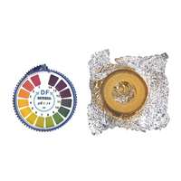 Tiras de papel de prueba de pH universales de 100 piezas para nivel de pH alcalino de ácido corporal de prueba, acuarios