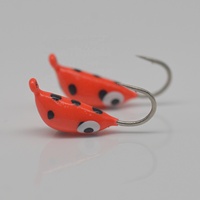 Leurre de pêche sur glace en tungstène, jig en métal dur haute densité, appât personnalisé avec logo, équipement de pêche hivernal pour brochet, perche, brochet-loup