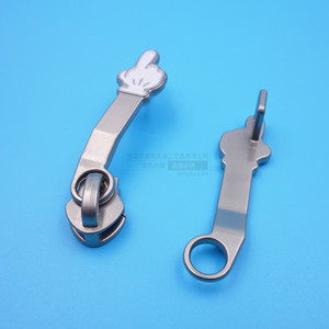 Glissières de fermeture éclair en alliage de zinc nickel mat sans verrouillage pour sacs, vêtements, textiles de maison – Pièces durables personnalisables - Product Image 2