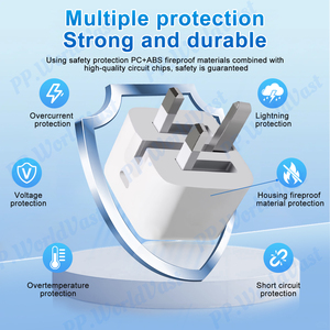 <span class=keywords><strong>Chargeur</strong></span> mural de haute qualité, norme britannique, <span class=keywords><strong>chargeur</strong></span> de téléphone à charge rapide pour <span class=keywords><strong>iPhone</strong></span> 15, <span class=keywords><strong>chargeur</strong></span> pour <span class=keywords><strong>iPhone</strong></span>, adaptateur de <span class=keywords><strong>chargeur</strong></span> 20 W - Product Image 4