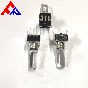 โพเทนชิโอมิเตอร์แบบหมุน 9 มม. 50K 20% โลหะ+พลาสติก สำหรับเครื่องขยายเสียงและมิกเซอร์เสียง ยอดขายดีจากผู้ผลิตมืออาชีพ - Product Image 3