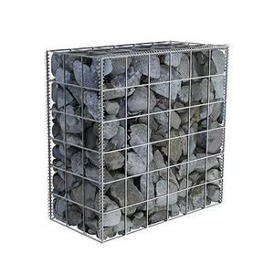 Cage de gabion en pierre de taille personnalisée Offre Spéciale treillis de soutènement mur de soutènement treillis métallique gabion