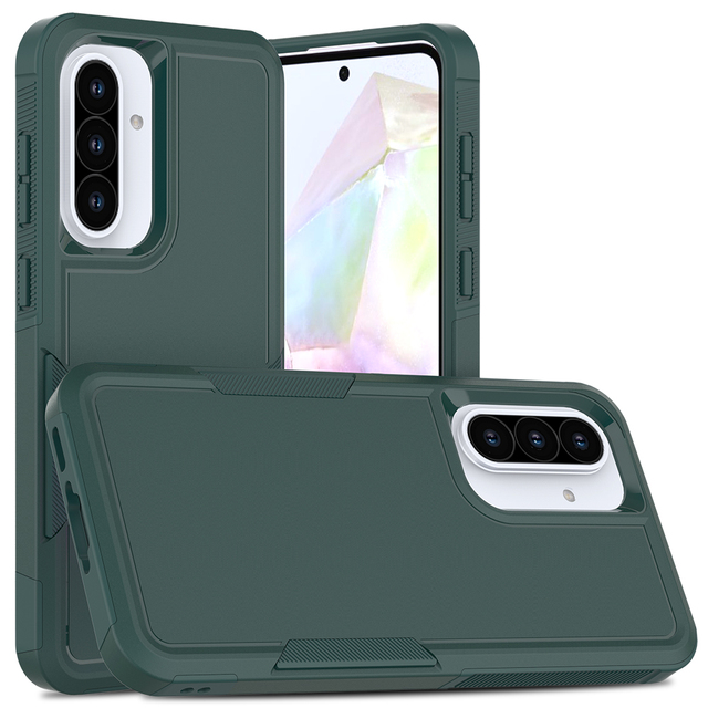 For Samsung Galaxy A36 hard plastic and TPU hybrid defender case