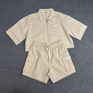 Completi da Donna all'Ingrosso, Tute <span class=keywords><strong>Polo</strong></span> con Zip, T-shirt <span class=keywords><strong>Polo</strong></span> Personalizzate con Logo - Product Image 1