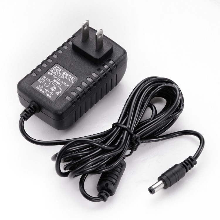 Yamaha ピアノキーボード用 12V 1.5A AC/DC パワーアダプター