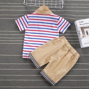 Trajes Infantiles al por Mayor, Económicos, con Solapa y Rayas Coloridas, Productos Más Vendidos para Niños - Product Image 5