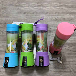 Exprimidor eléctrico portátil de 380ML, licuadora recargable, Mini USB, 6 cuchillas, batido de frutas, Profesor inalámbrico en casa - Product Image 2