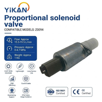 Katup Solenoid Proporsional Z0094 untuk Suku Cadang Excavator Cocok dengan P1016161-A 01 12V 0369
