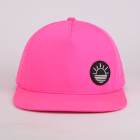 Gorra Deportiva con Logotipo Personalizado, Ligera, de Secado Rápido, Transpirable, Impermeable, con Orificios Perforados con Láser