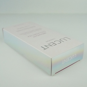 Custom Logo Art Paper 1mm UV Coating Laser Packaging Beauty Personal <strong>Care</strong> Cosmetic Box <strong>Package</strong> for Brand Makeup Products - Product Image 4