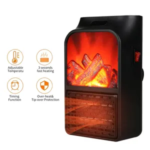 Desktop Household Wall Heating Stove Radiator Warmer Machine for Winter Portable Electric Mini Fan Heater