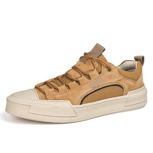 Neue Modelle Sneakers aus Naturleder Hochwertige Echtleder-Freizeitschuhe Bekannte Marke Baskets En Cuir Fabrik 2025 - Product Image 1