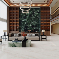 Carreaux de sol en porcelaine brillante de luxe, texture imitation pierre, salon moderne, 75x150cm, antidérapants, haute qualité