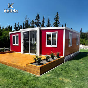 أوربان ماكس منزل حاويات مسبق الصنع قابل للتوسيع بجناحين، مسامي، مبنى تجاري، منصة خط إنتاج، سوبر ماركت، شقة - Product Image 1