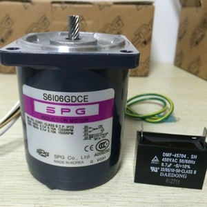 Moteur à induction SPG S6I06GDCE 1200 tr/min Équipement industriel - Product Image 1