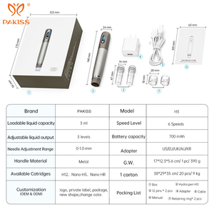 H3 Microneedling <span class=keywords><strong>Derma</strong></span> Pen Microneedling Sérum Applicateur <span class=keywords><strong>Derma</strong></span> Pen Stylo Équipement De Beauté Stylo - Product Image 6