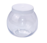 160ml 210ml Emballage clair de qualité alimentaire rond pour lait yaourt crème glacée gelée pouding mousse pot PET tasse en plastique avec couvercle