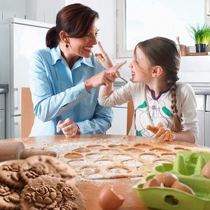 Khắc Gỗ Nhà Bếp Cookie cutter khuôn Gingerbread tem khuôn pryanik lebkuchen tirggel bánh hạnh nhân <span class=keywords><strong>springerle</strong></span> nấu ăn Nga - Product Image 3