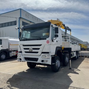 משאית HOWO עם מנוף 8x4, 420 כוחות סוס, תקן יורו 3, מנוף <span class=keywords><strong>12</strong></span> טון - Product Image 3