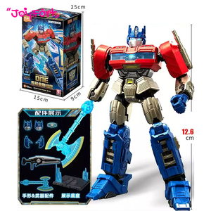 Bloques de Construcción Originales y Genuinos de Transformers ONE Figures Beyond Edition Optimus Prime Versión Luminosa - Product Image 2
