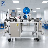 Machine d'étiquetage automatique NanYun NY-816 pour l'intégration des lignes d'emballage VFFS (sachets) et HFFS (flow wrap)
